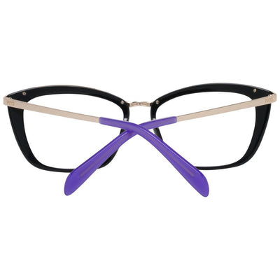 Emilio Pucci Black Metal & Plastic Glasses (Frames)