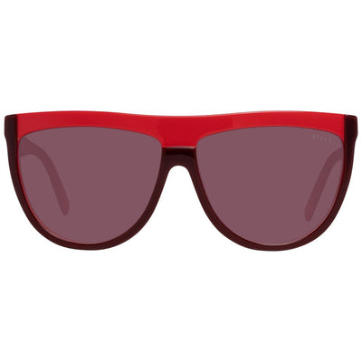 Emilio Pucci Burgundy Plastic Sunglasses