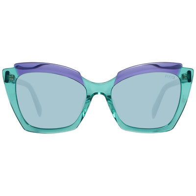 Emilio Pucci Green Plastic Sunglasses