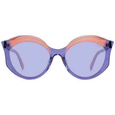 Emilio Pucci Purple Plastic Sunglasses
