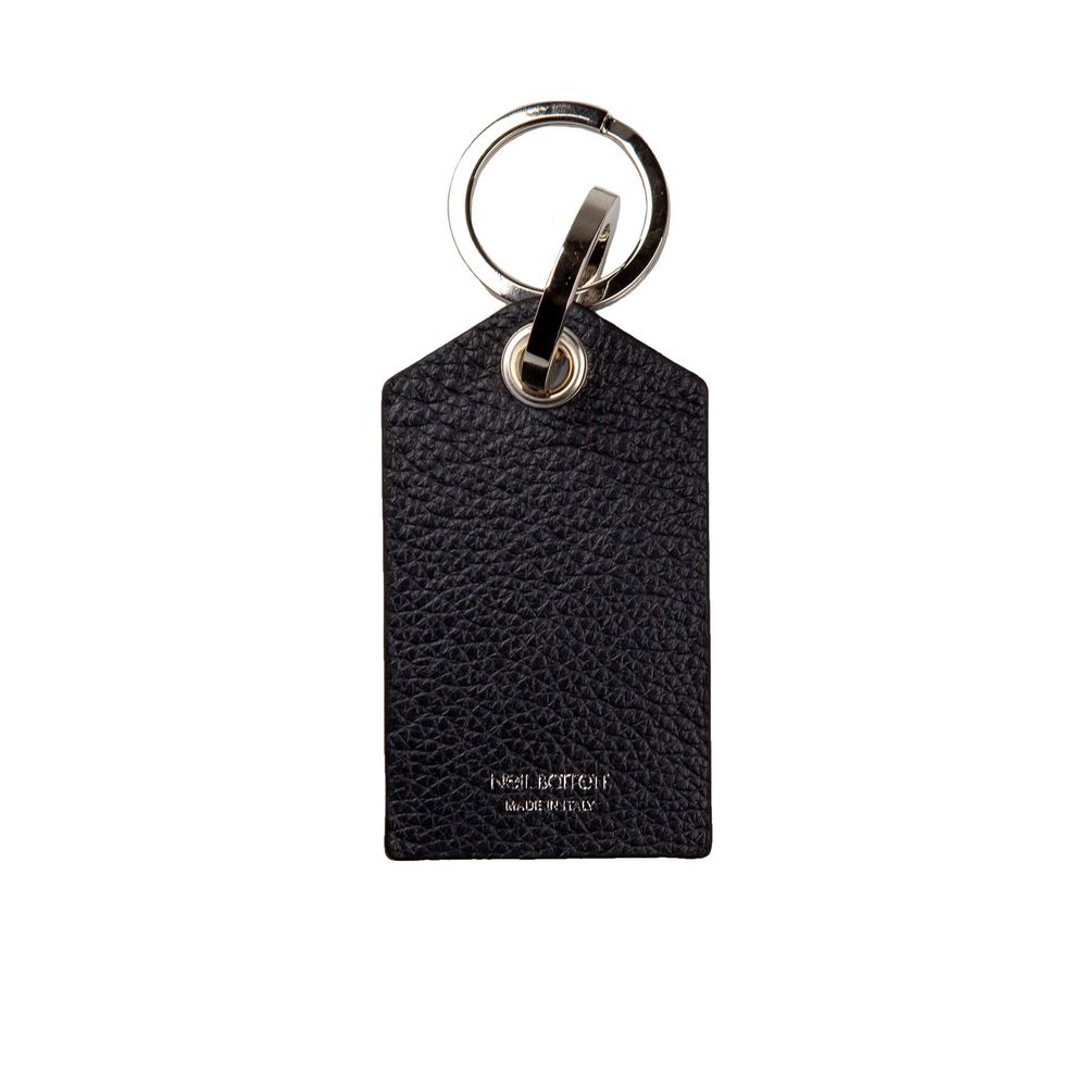 Neil Barrett Blue Leather Men Keychain - BrandFit 88