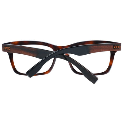 Ermenegildo Zegna Brown Plastic Glasses (Frames)