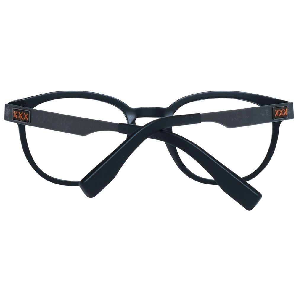 Ermenegildo Zegna Black Plastic Glasses (Frames)