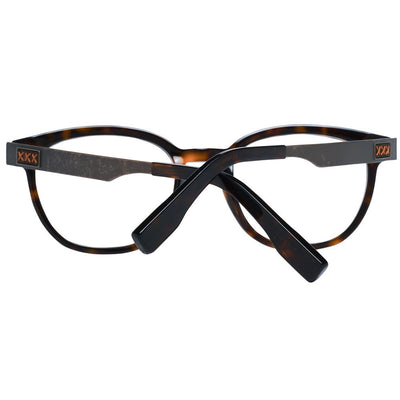 Ermenegildo Zegna Brown Plastic Glasses (Frames)