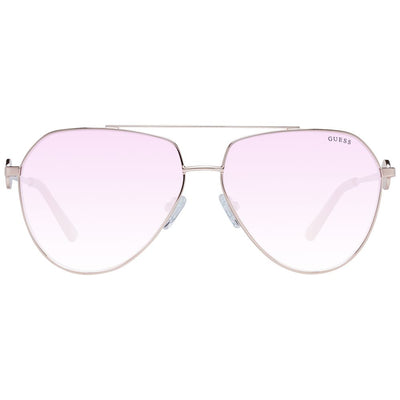 Guess Rose Gold Metal Sunglasses