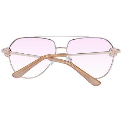 Guess Rose Gold Metal Sunglasses