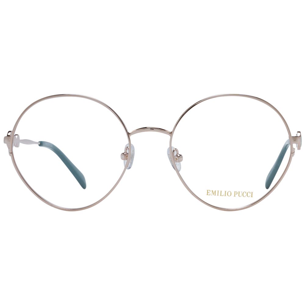 Emilio Pucci Rose Gold Metal Glasses (Frames)