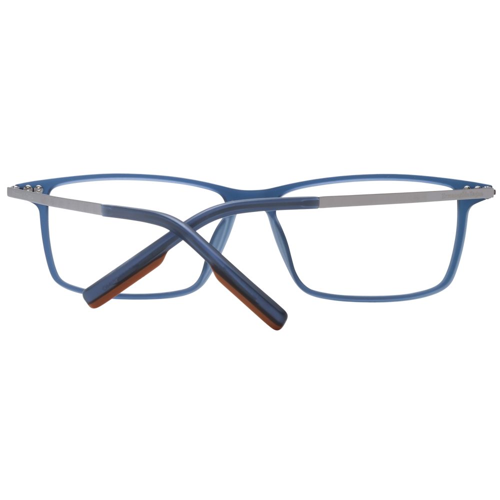 Ermenegildo Zegna Blue Plastic Glasses (Frames)