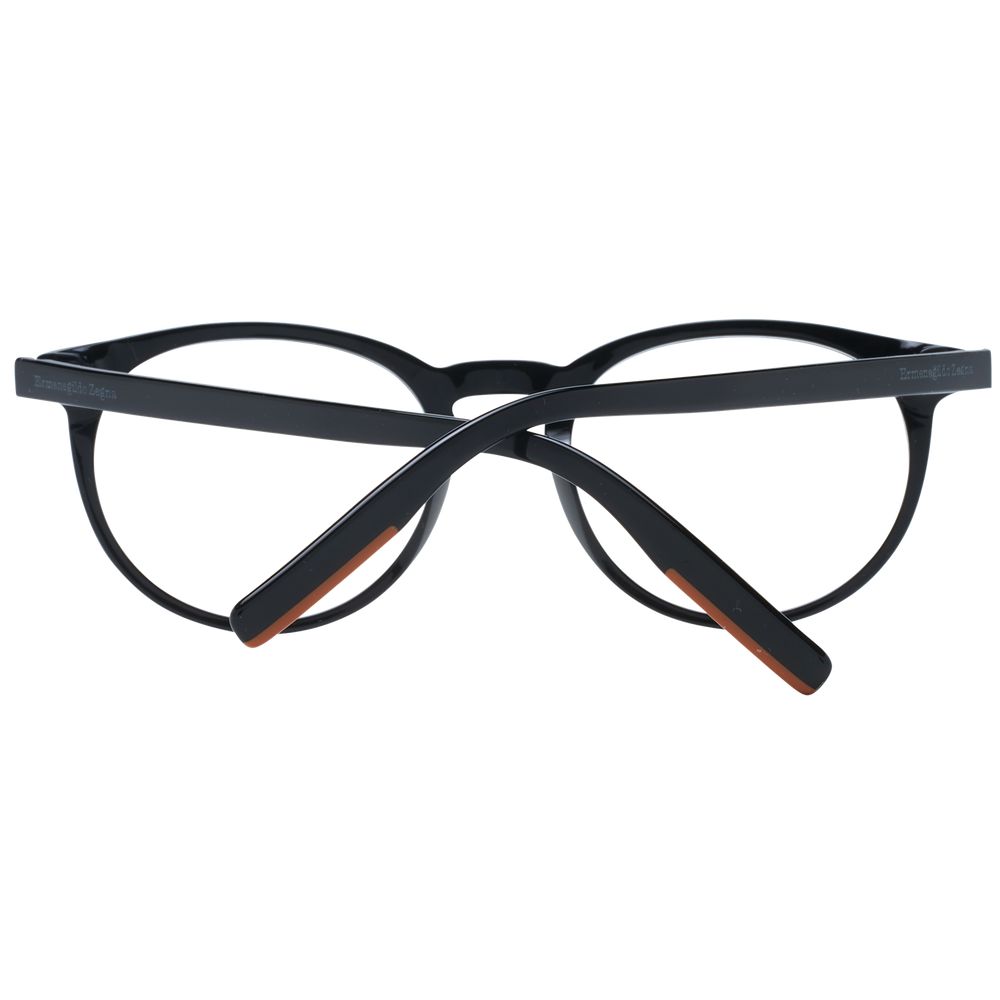 Ermenegildo Zegna Black Plastic Glasses (Frames)