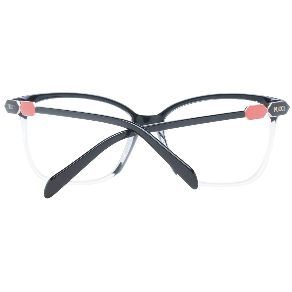 Emilio Pucci Black Plastic Glasses (Frames)