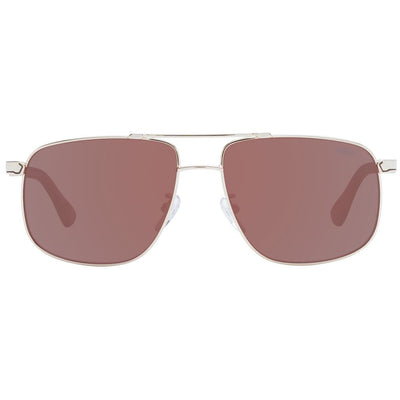 BMW Rose Gold Metal Sunglasses