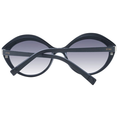Sting Black Plastic Glasses (Frames)
