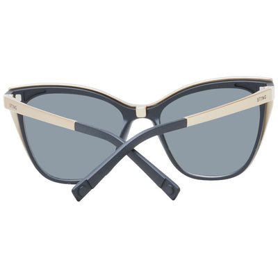 Sting Black Plastic Glasses (Frames)