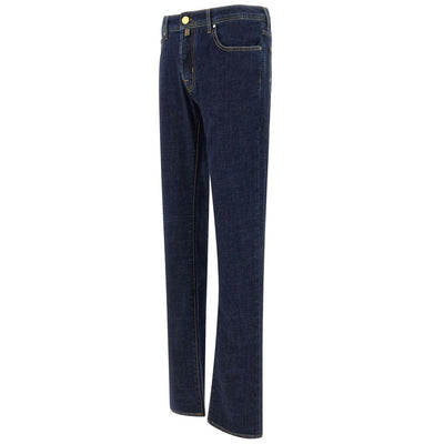 Jacob Cohen Blue Stretch Denim Men's Jeans