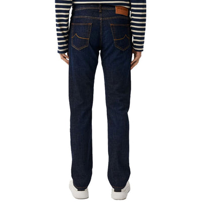 Jacob Cohen Blue Cotton Men Jeans