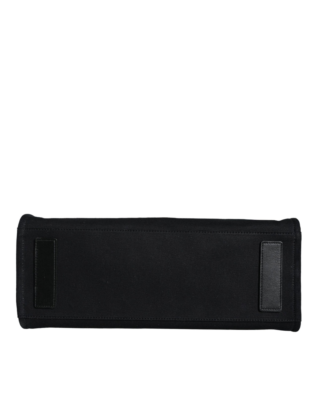 Versace Black Top Handle Canvas Leather Logo Crossbody Tote Bag - BrandFit 88