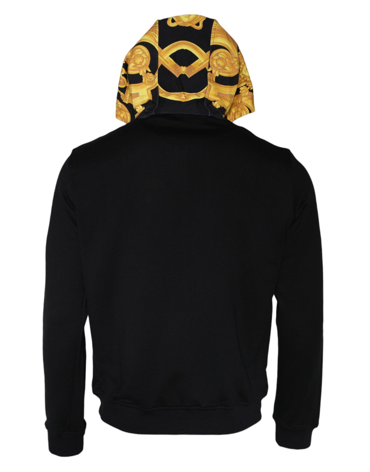 Versace Black Medusa Print Cotton Full Zip HoodieSweatshirt Sweater - BrandFit 88