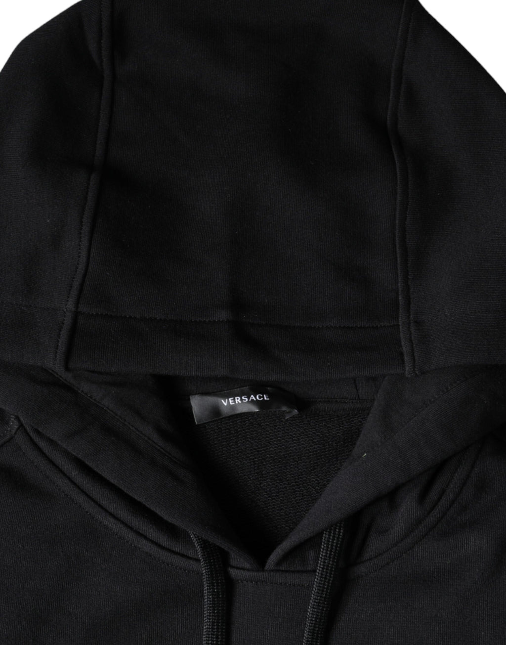Versace Black Medusa Print Cotton HoodiePullover Sweatshirt Sweater - BrandFit 88