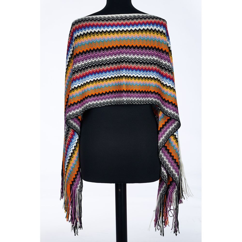 Missoni Multicolor Wool Women Poncho - BrandFit 88