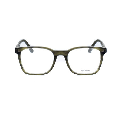 Police Green Plastic Glasses (Frames)