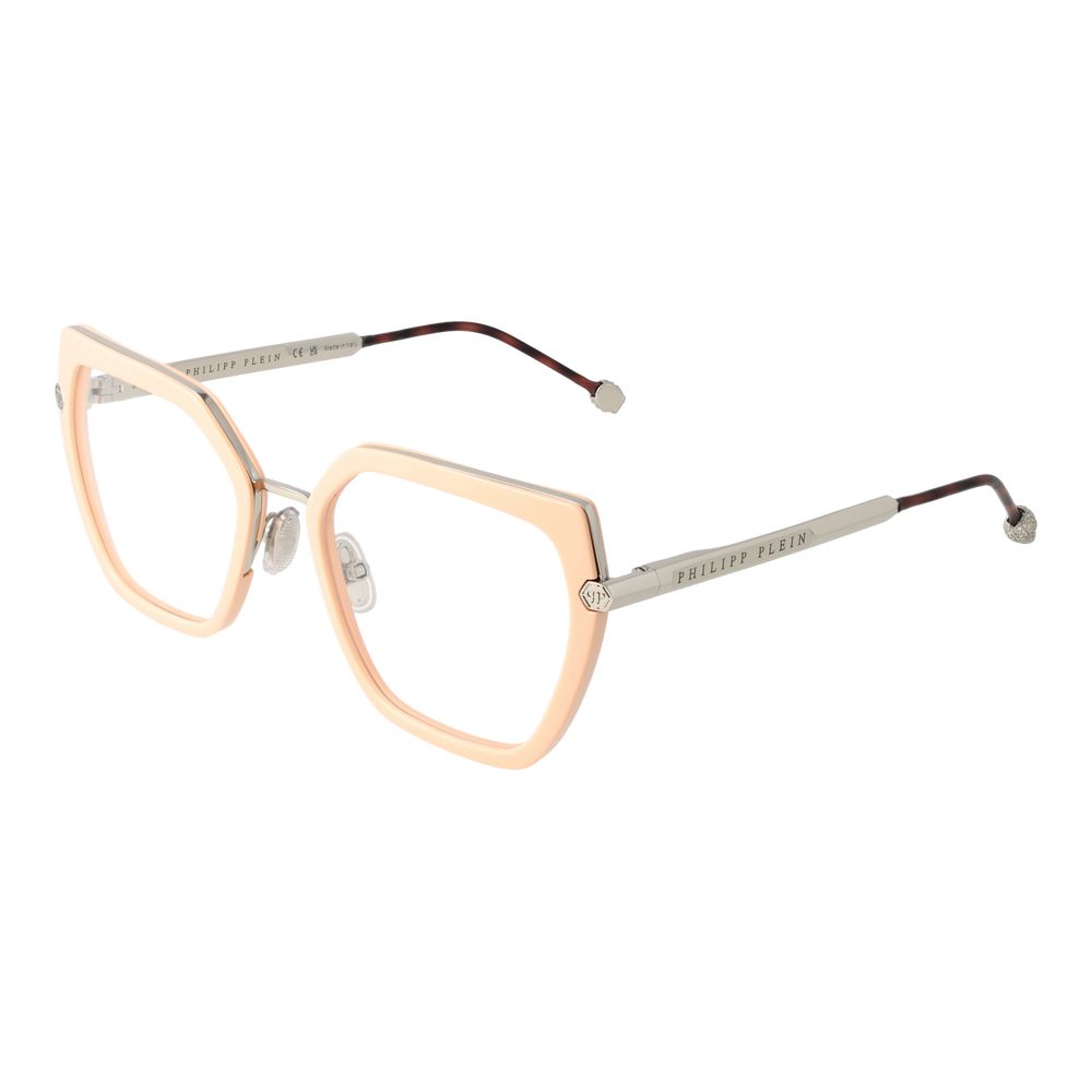 Philipp Plein Pink Metal & Plastic Glasses (Frames)