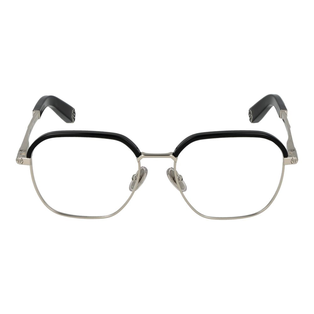Philipp Plein Black Metal Glasses (Frames)