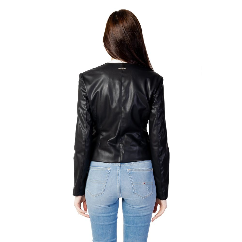 Armani Exchange Black Leather Jacket - BrandFit 88