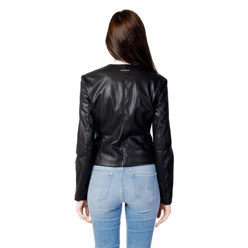 Armani Exchange Black Leather Jacket - BrandFit 88