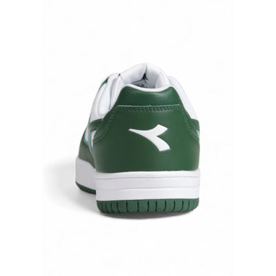 Diadora Green Artificial Leather Low Top Sneakers