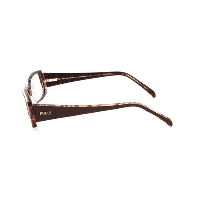 Emilio Pucci Brown Plastic Glasses (Frames)