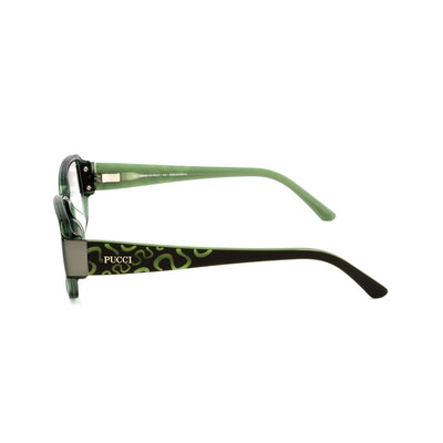 Emilio Pucci Olive Plastic Glasses (Frames)