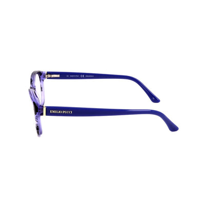 Emilio Pucci Blue Plastic Glasses (Frames)