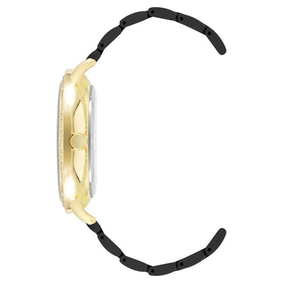 Juicy Couture Black Metal Dress Watch