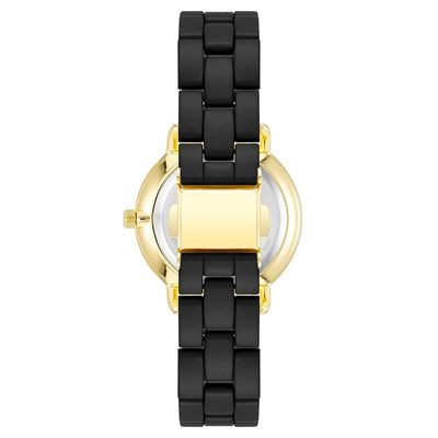 Juicy Couture Black Metal Dress Watch
