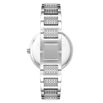 Juicy Couture Silver Metal Dress Watch