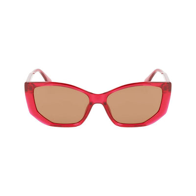 Karl Lagerfeld Red Injected Sunglasses