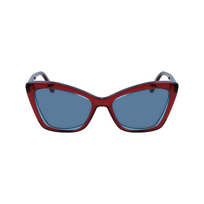Karl Lagerfeld Red Acetate Sunglasses