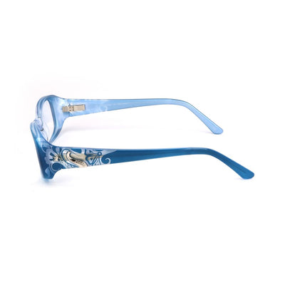 Emilio Pucci Blue Plastic Glasses (Frames)