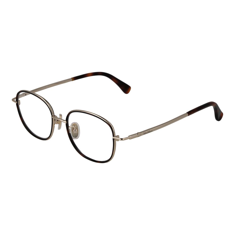 Max Mara Brown Metal Glasses (Frames)