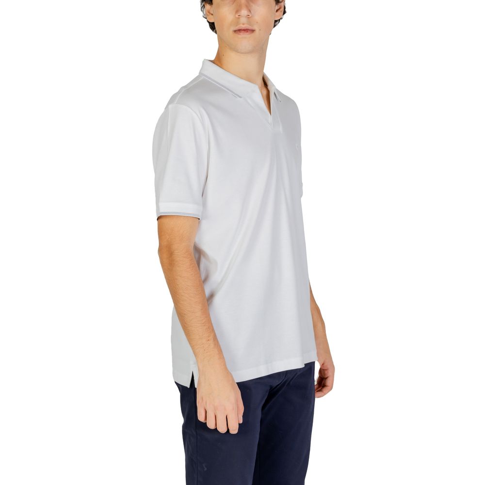 Calvin Klein Jeans White Cotton Polo Shirt - BrandFit 88