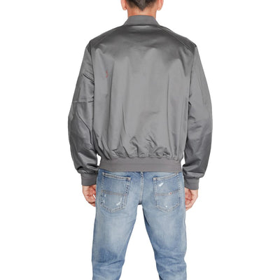 Calvin Klein Gray Organic Cotton Jackets & Coat