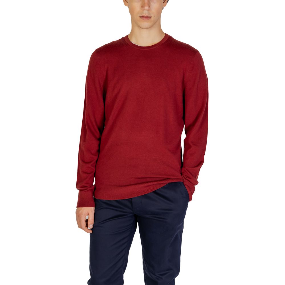Calvin Klein Bordeaux Recycled Wool Sweatshirt - BrandFit 88