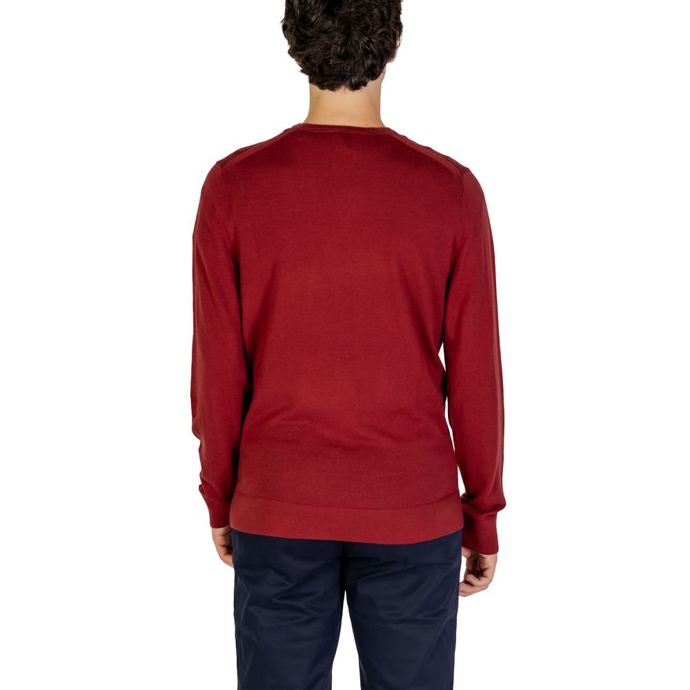 Calvin Klein Bordeaux Recycled Wool Sweatshirt - BrandFit 88