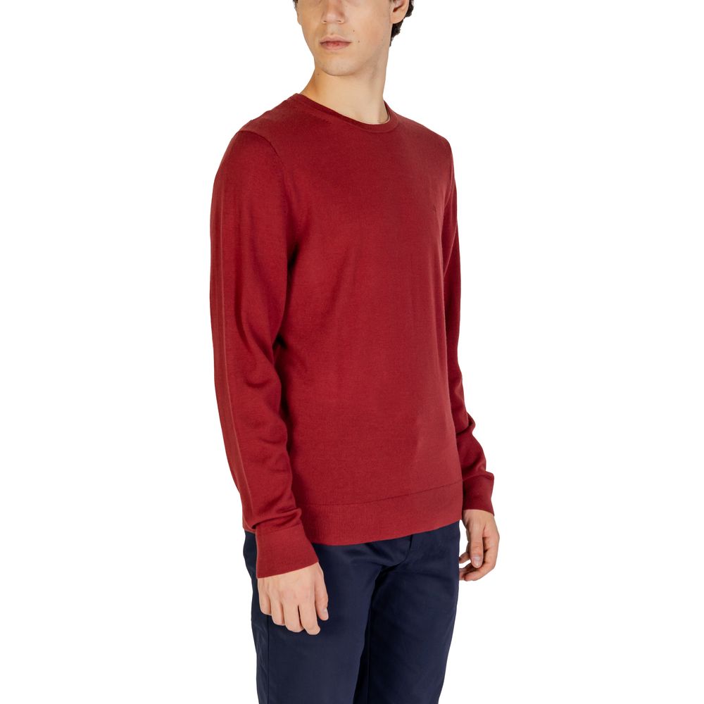 Calvin Klein Bordeaux Recycled Wool Sweatshirt - BrandFit 88