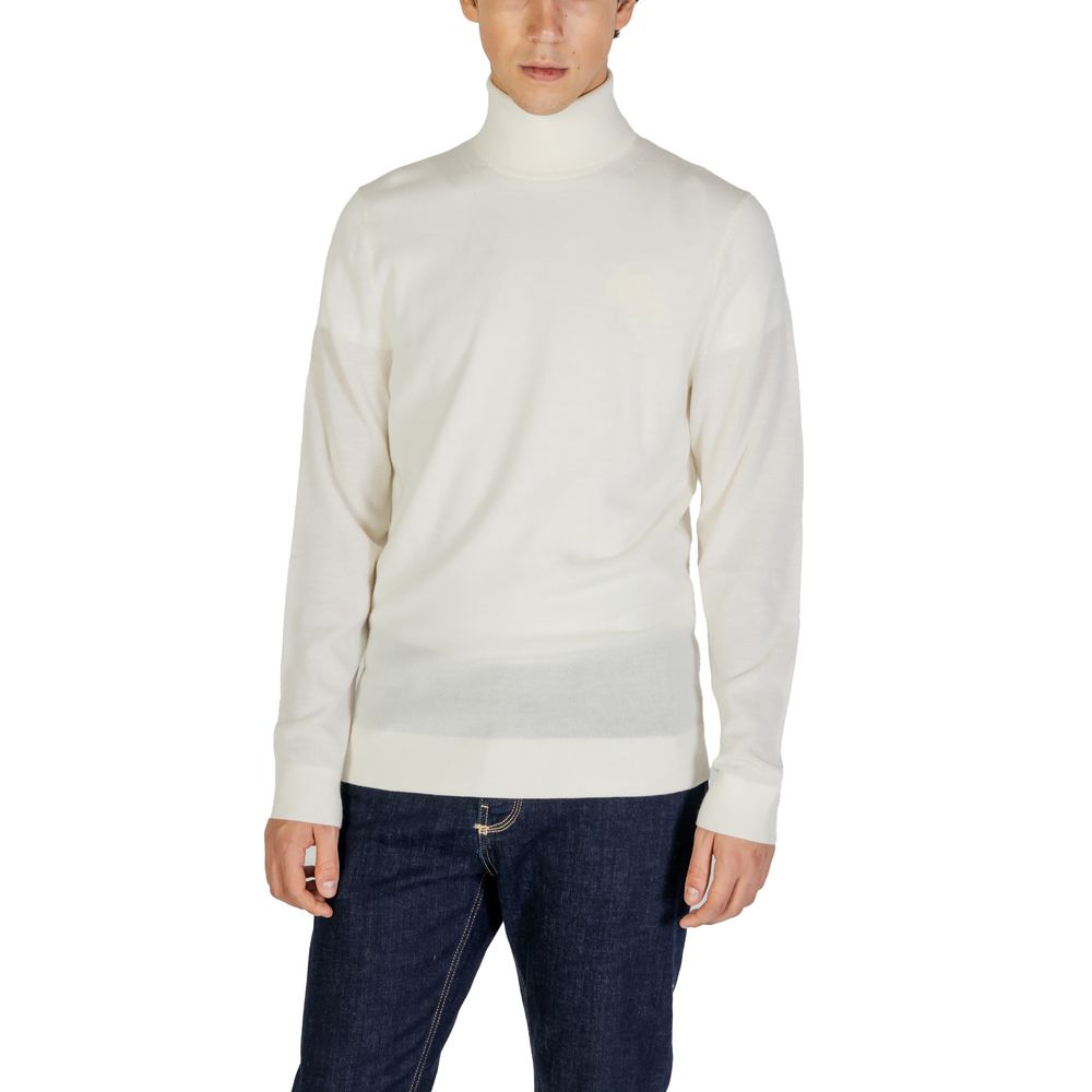 Calvin Klein Jeans Cream Wool Turtleneck - BrandFit 88