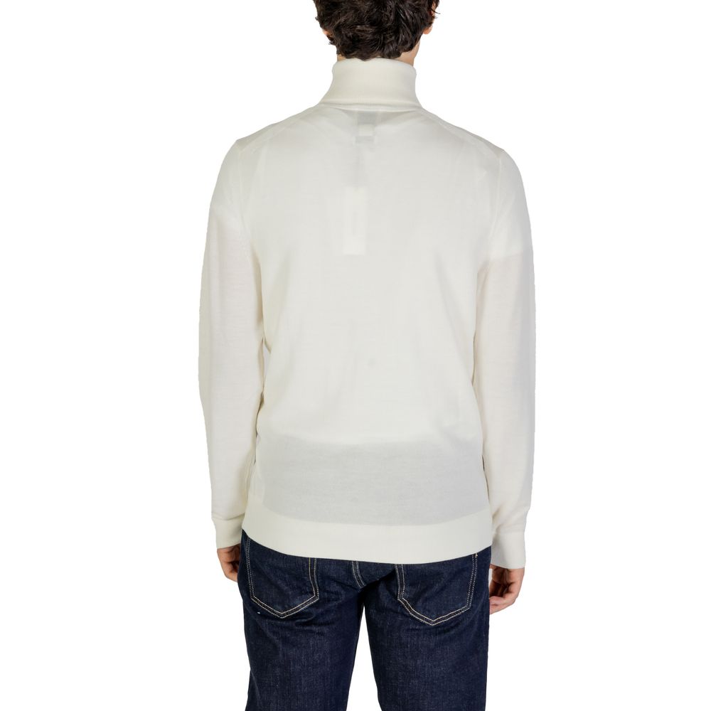 Calvin Klein Jeans Cream Wool Turtleneck - BrandFit 88
