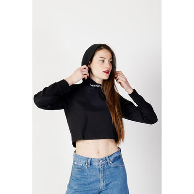 Calvin Klein Jeans Black Viscose Long Sleeve
