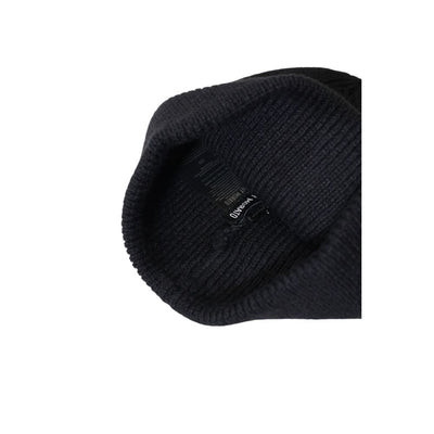 Antony Morato Black Wool Cap (Baseball Hat)