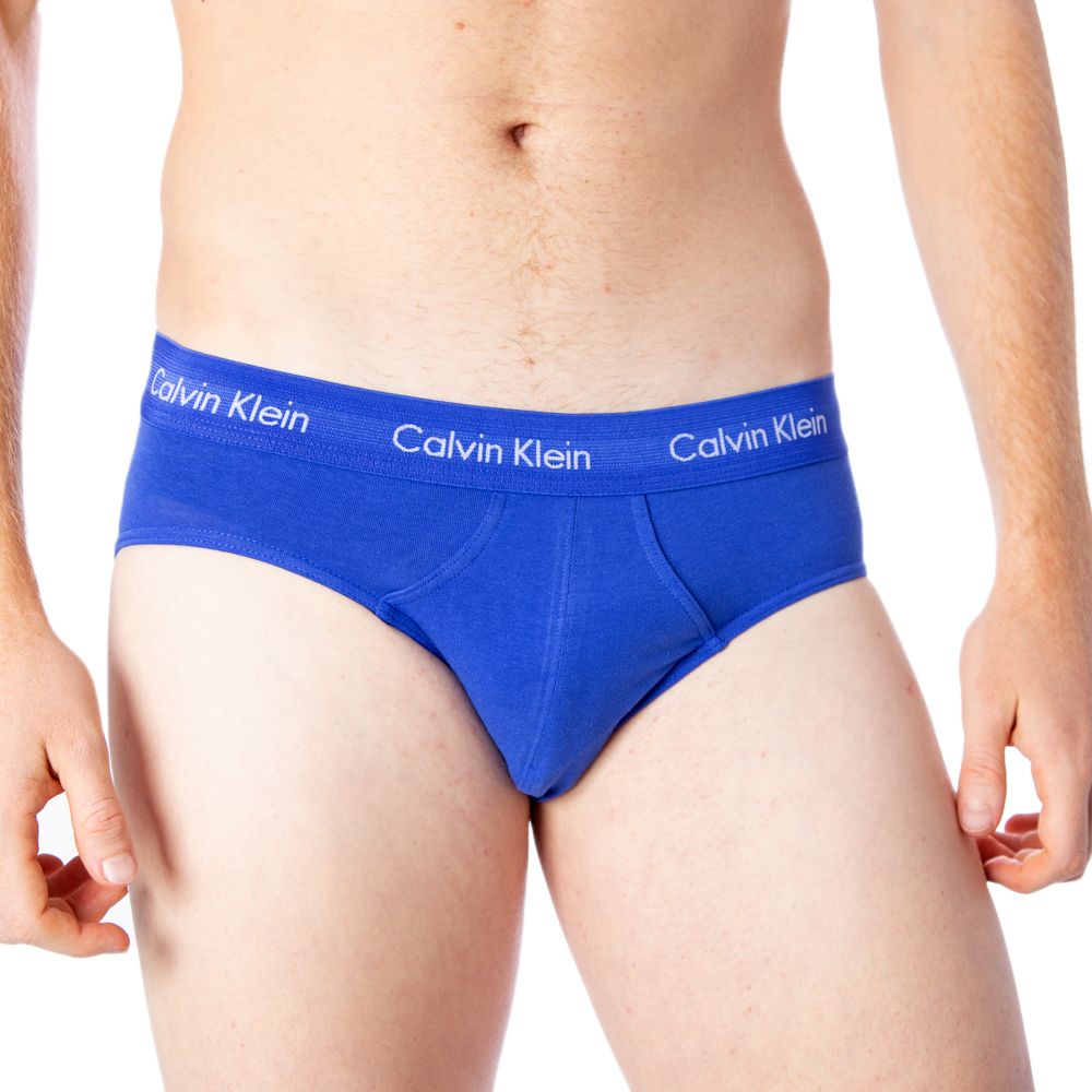 Calvin Klein Underwear Blue Cotton Briefs - BrandFit 88