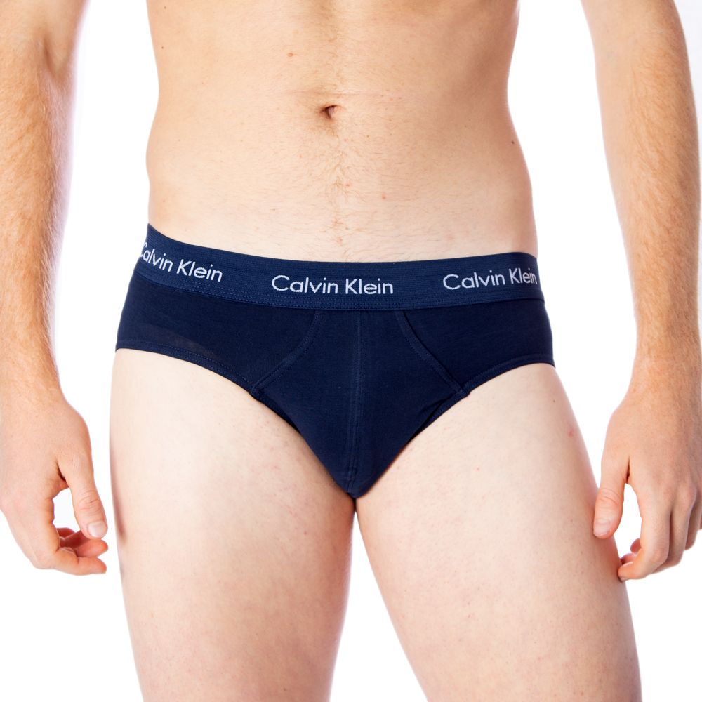 Calvin Klein Underwear Blue Cotton Briefs - BrandFit 88